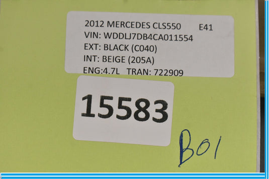 12-18 Mercedes CLS550 W218 Left Side Dashboard Dash Board Trim Panel Oem