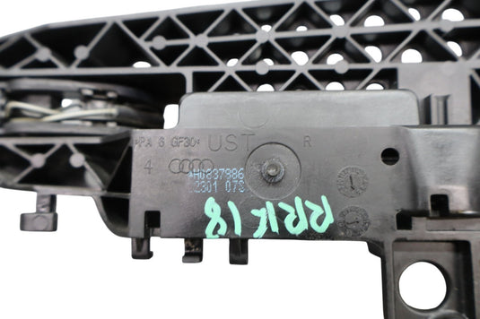 12-18 Audi A7 A8 Rear Right Passenger Side Exterior Door Handle 4H0837886 Oem