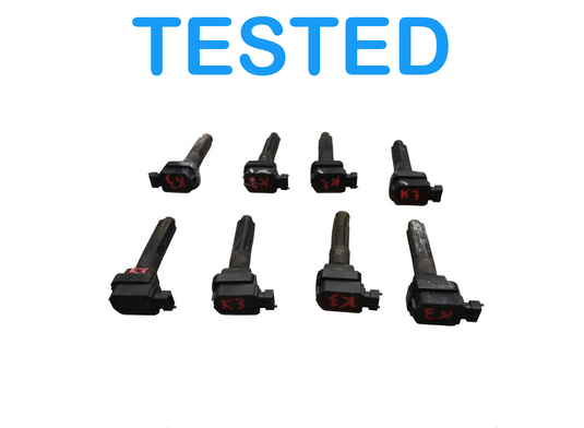 94-02 Mercedes R129 SL500 Spark Plug Ignition Coil Set of 8 0001587203 Oem