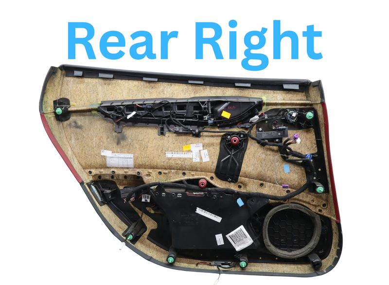 Load image into Gallery viewer, 14-18 Maserati Quattroporte Rear Right Passenger Side Interior Door Panel Oem
