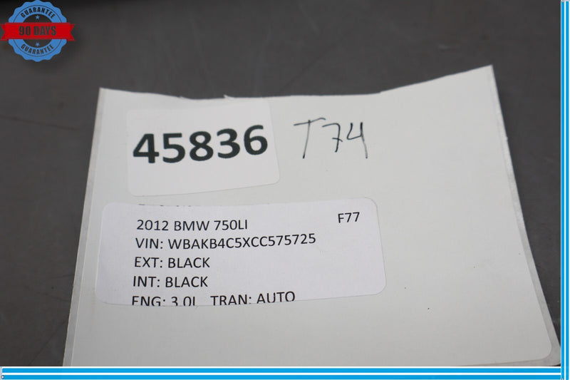 Load image into Gallery viewer, 09-15 BMW 740i 740Li 750i Rear Left Driver Side Quarter C Pillar Trim Cover Oem
