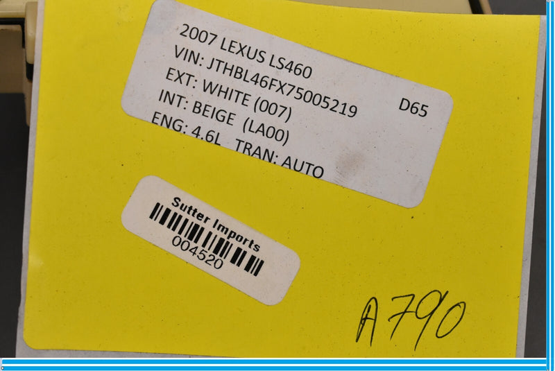 Load image into Gallery viewer, 07-09 Lexus LS460 Front Left Driver Side Seat Control Switch Button Oem
