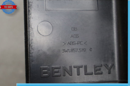 03-12 Bentley Continental Flying Spur Front Right Side Glovebox Lid Trim Oem
