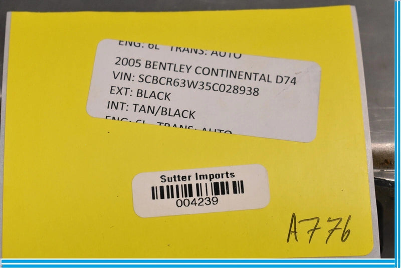 Load image into Gallery viewer, 03-10 Bentley Continental Engine Computer Control Module 07C906018AR OEM

