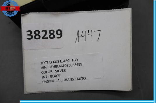07-12 LexusLS460 XF40 Front Left Driver Seat Control Switch 89713-50110 Oem