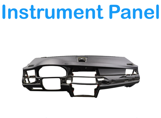 10-17 BMW 535i GT xDrive Front Dash Dashboard Instrument Panel Black Oem
