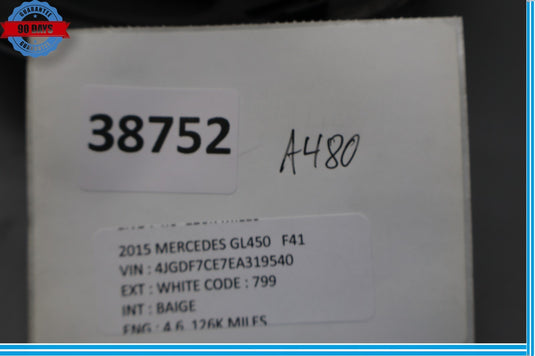 12-16 Mercedes X166 GL450 Front Left Driver Side Left Door Sound Speaker Oem