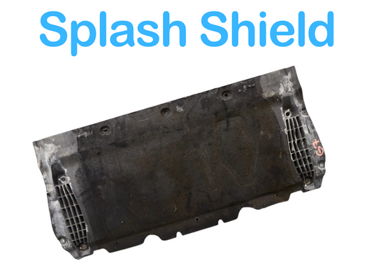 12-18 Audi A6 Front Radiator Support Cover Splash Shield 4G0863821 Oem