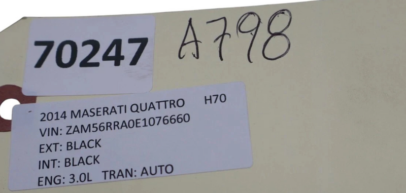 Load image into Gallery viewer, 14-20 Maserati Quattroporte M156 Front Left Side Seat Belt Buckle 6700014260 Oem
