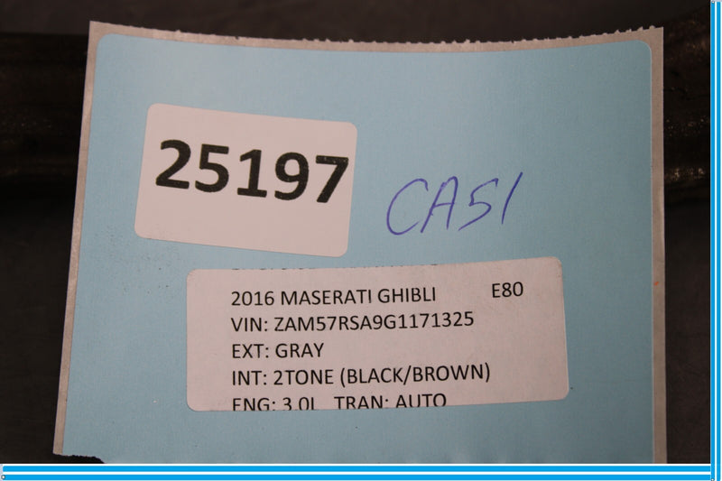 Load image into Gallery viewer, 14-17 Maserati Ghibli Rear Right Passenger Upper Suspension Control Arm Oem
