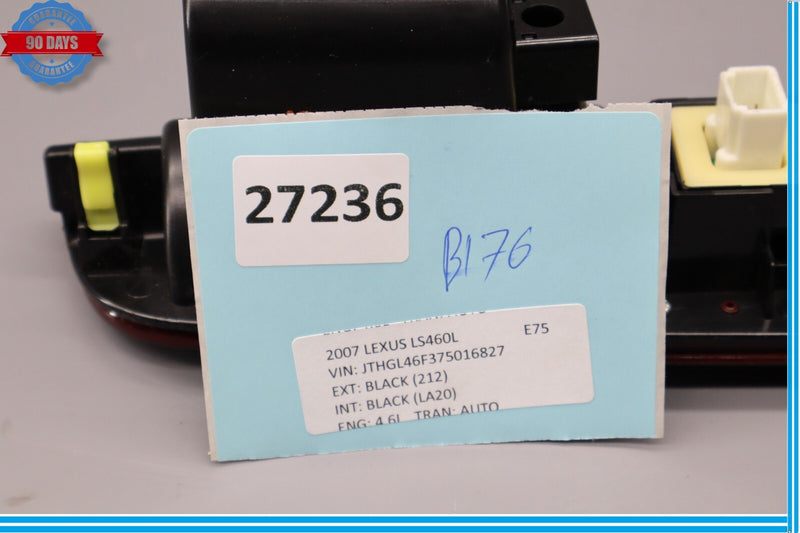 Load image into Gallery viewer, 07-12 Lexus LS460L Rear Left Side Door Handle Ash Tray W/ Window Switch Oem
