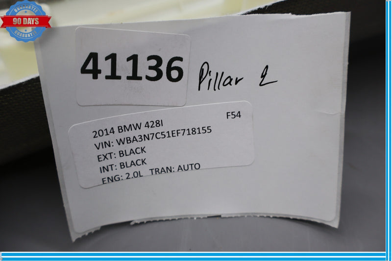 Load image into Gallery viewer, 12-18 BMW 320i 328i 428i Front Right Windshield A Pillar Cover Trim Panel Oem
