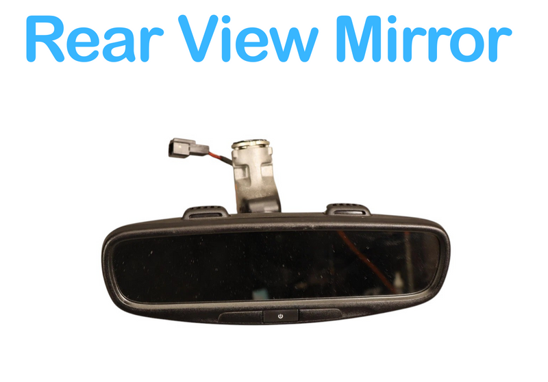Load image into Gallery viewer, 17-22 Maserati Ghibli M157 Interior Rear View Mirror Black 670071053 Oem
