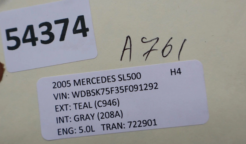 Load image into Gallery viewer, 03-06 Mercedes W215 CL500 SL500 Keyless Go Entry Control Module A2305451232 Oem
