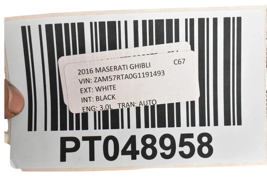 14-22 Maserati Ghibli S Rear Right Passenger Side Interior Door Cover Panel Oem