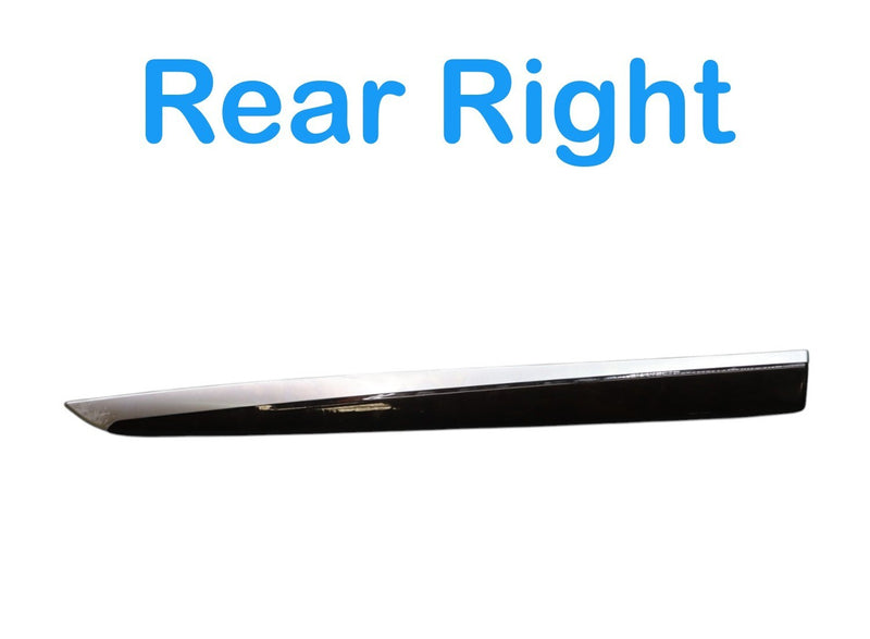 Load image into Gallery viewer, 11-16 BMW 528i 535i 550i F10 Rear Right Side Door Trim Cover Wood Ash Oem
