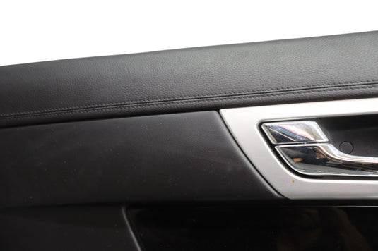 12-15 Jaguar XF XFR Rear Left Interior Door Panel Trim Cover 8X23F274A31A Oem