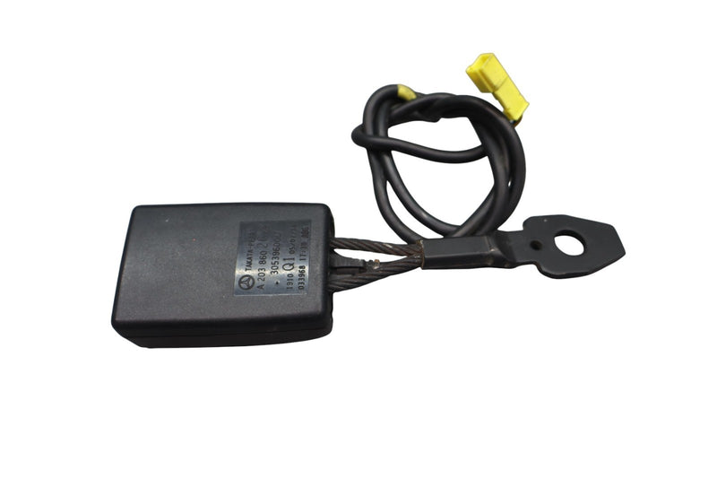 Load image into Gallery viewer, 03-09 Mercedes CLK55 AMG CLK350 W209 Front Right Side Seat Belt Buckle Black Oem
