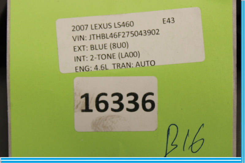 Load image into Gallery viewer, 07-17 Lexus LS460 Rear Lamp Service Cover Panel Trim 64745-50020 Oem
