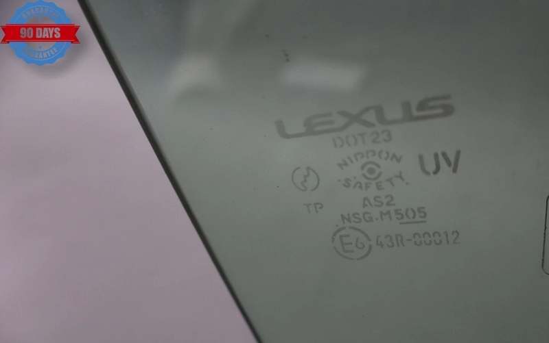 Load image into Gallery viewer, 02-10 Lexus SC430 Front Right Passenger Side Door Window Auto Glass Panel OEM
