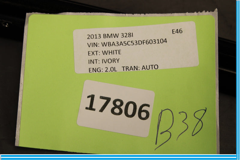 Load image into Gallery viewer, 12-16 BMW F30 320i 328i 335i Rear Right Door Outer Covering Molding Black Oem
