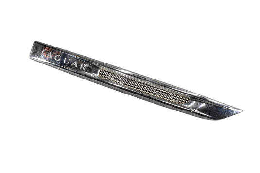 10-15 Jaguar XJ XJL X351 Front Right Side Fender Molding Chrome AW93280B10AD Oem
