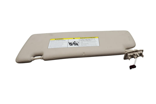 14-18 BMW X5 Front Right Passenger Side Sun Visor Sunvisor Ivory Oem