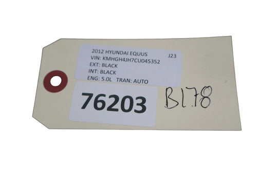 11-13 Hyundai Equus Rear Center Double Air Vent Grille Switch 3N97040000 OEM