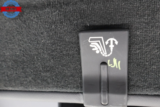 12-18 Audi A7 Quattro S7 Rear Left 2nd Row Upper Top Seat Cushion Black Oem