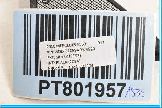 10-17 Mercedes E350 E550 W207 Coupe Front Right Door Tweeter Speaker Oem