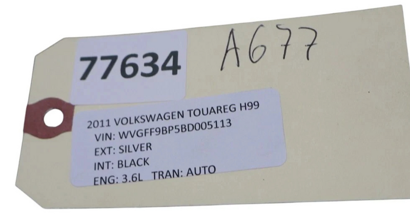 Load image into Gallery viewer, 11-18 Volkswagen VW Touareg Front Left Driver Side Sunvisor Sun Visor Shade Oem
