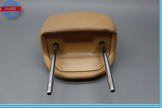 03-10 Porsche Cayenne Front Right Side Seat Headrest Head Rest Tan Oem