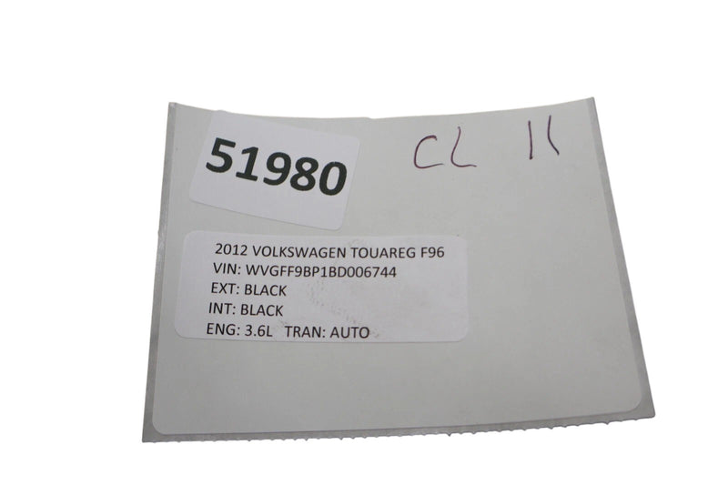Load image into Gallery viewer, 11-17 Volkswagen Touareg Rear Right SidePassenger Seat Lower Bottom Cushion OEM
