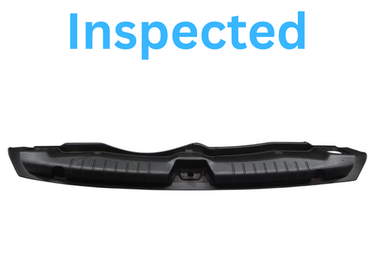 14-20 Maserati Ghibli Rear Trunk Loading Sill Plate Scuff Trim Panel Black Oem
