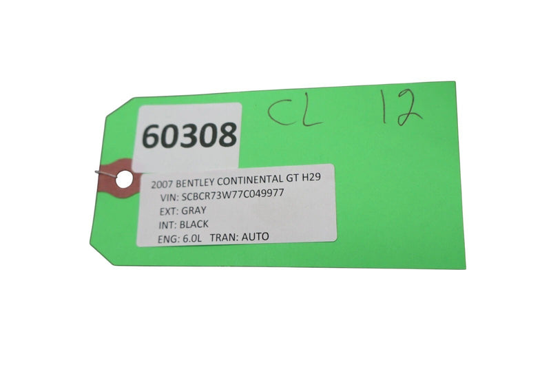 Load image into Gallery viewer, 03-11 Bentley Continental GT Front Left Side Lower Bottom Seat Cushion Oem
