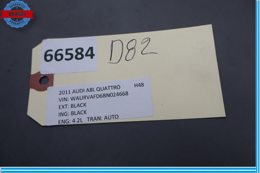 11-12 Audi A8 Quattro Rear Left Driver Side Door Control Module 4H0959795A Oem