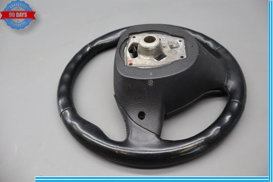 09-17 BMW 750Li 750Li xDrive Front Steering Wheel Leather Black Oem