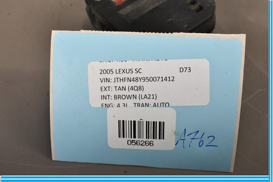 02-10 Lexus SC430 Thermistor Cooler Sensor Smog Ventilation 8889830010 Oem