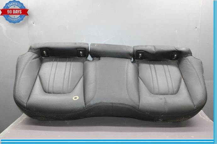 14-17 Maserati Quattroporte M156 Rear Seat Cushion Lower Bottom Black Oem