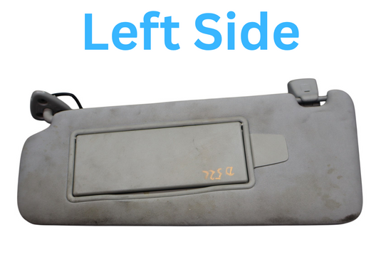 09-15 Jaguar X250 XF XFR Front Left Driver Side Sun Visor Sunvisor Shade Oem