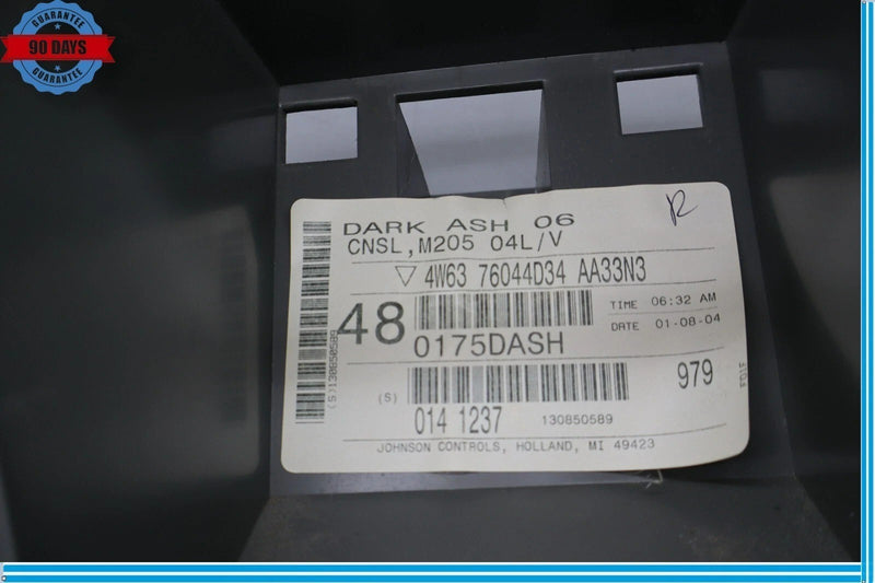 Load image into Gallery viewer, 02-05 Ford Thunderbird Center Console Base Lower Half Panel Bezel Trim OEM
