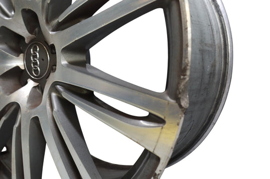 12-18 Audi A7 Quattro 10 Spoke Alloy Wheel Rim 9Jx20H2 ET37 4H0601025AE Oem