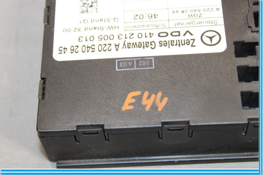 03-06 Mercedes S500 S600 Central Gateway Control Module Unit ECU Oem