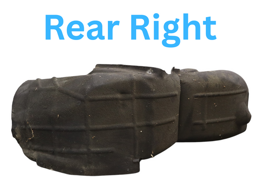 14-20 Maserati Ghibli Rear Right Side Fender Liner Splash Shield Guard Cover Oem