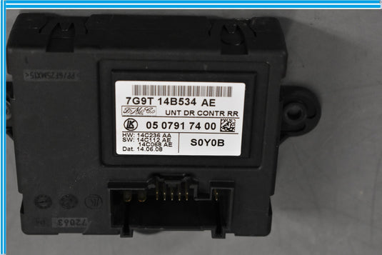 09-11 Jaguar XF Rear Right Passenger Side Door Control Module Unit ECU Oem