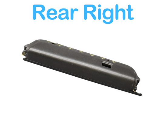 03-07 Hummer H2 Rear Right Side Door Panel Fairing Upper Trim Panel Cover Oem