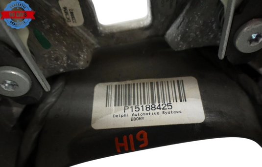 03-07 Hummer H2 4-Spoke Driver Steering Wheel W/ Switches Leather 15188425 Oem