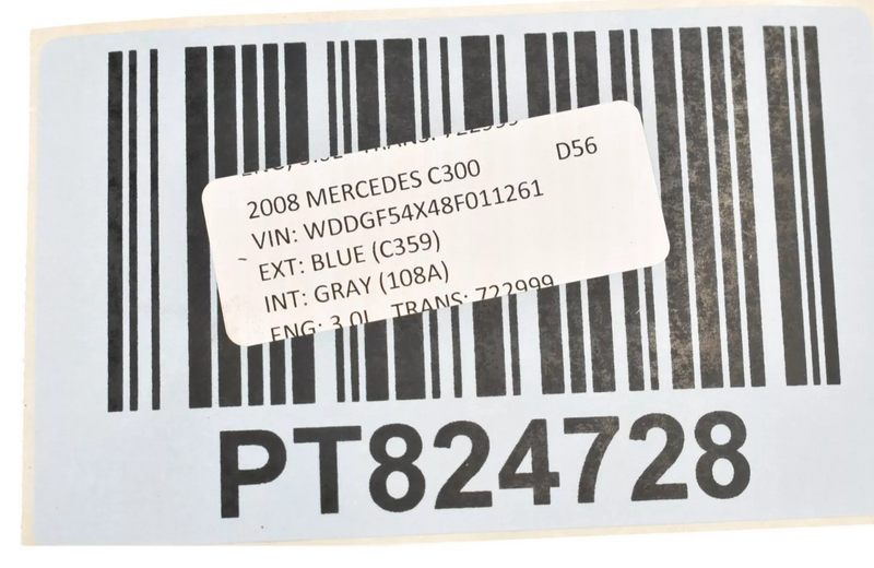 Load image into Gallery viewer, 08-14 Mercedes C250 C300 Trunk Lid Tailgate Handle Chrome Trim A2047400793 Oem

