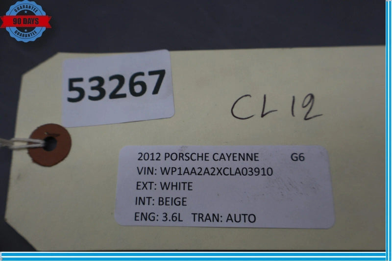 Load image into Gallery viewer, 11-13 Porsche Cayenne 958 Hybrid S Rear Left Driver Side Lower Seat Cushion OEM
