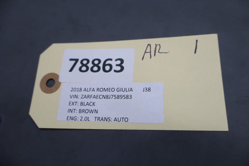 Load image into Gallery viewer, 17-19 Alfa Romeo Giulia Front Center Console Arm Rest Armrest Lid Cover Oem
